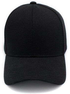 〽️Unisex Black Baseball Toggle Cap Classic Imported Adjustable Plain Hat